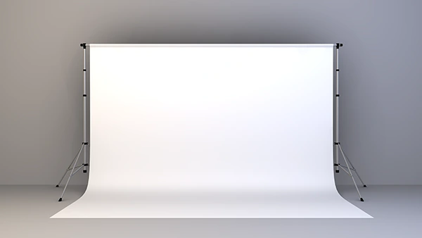 Белый фон для фото студии