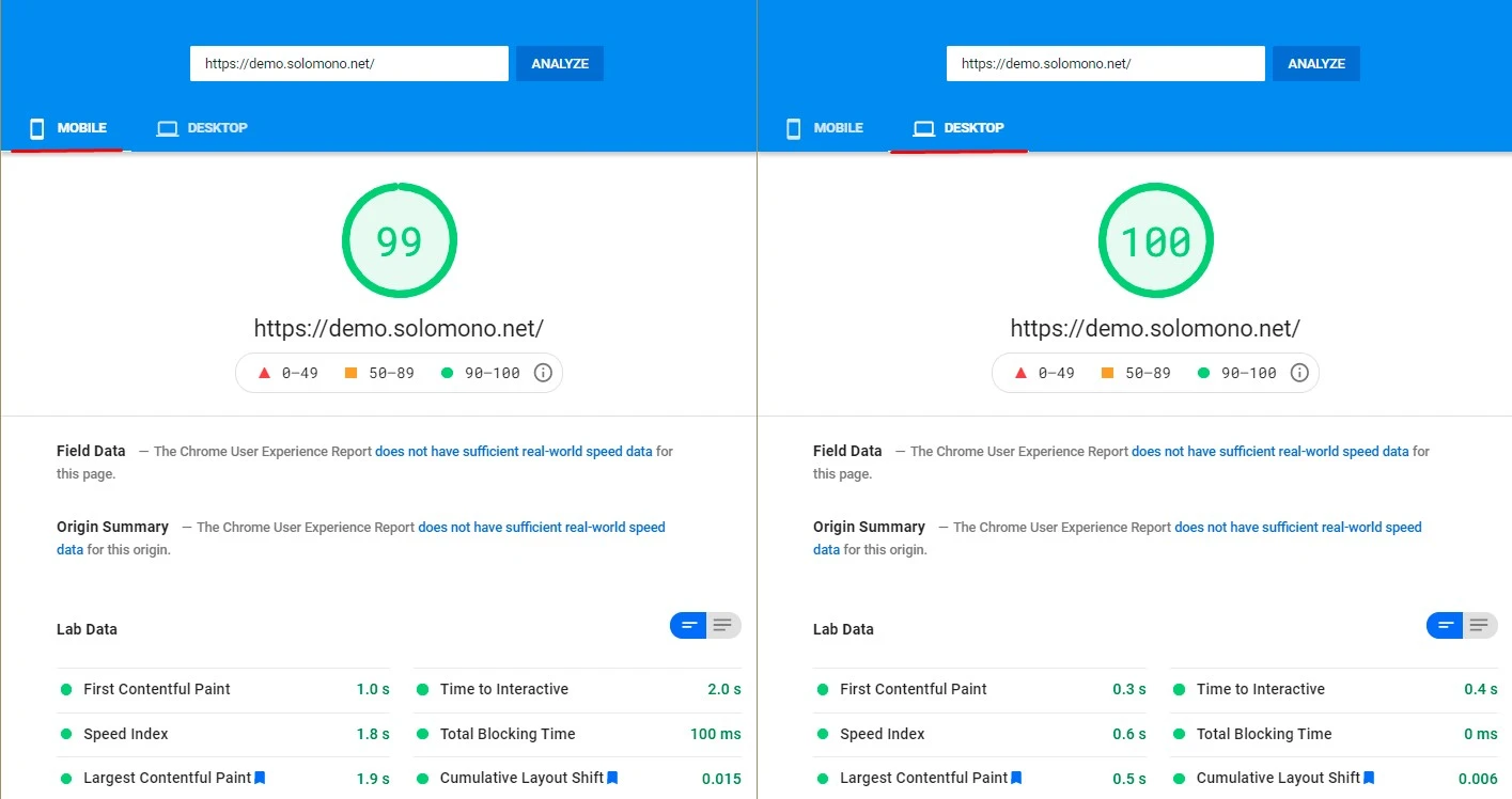 Site speed optimization module for osCommerce webstore - Solomono - 1 Site speed optimization - 1
