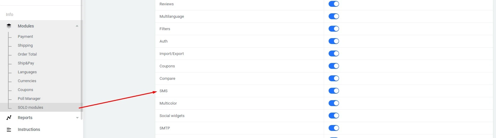 SMS notification - 1