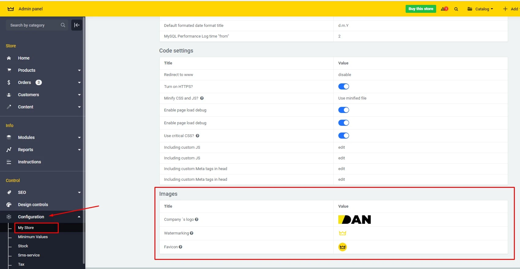Editable favicon, watermark, meta-title, meta-description - 1