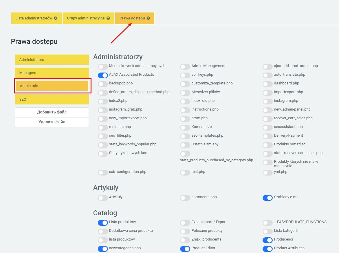 Grupy administratorów - 5