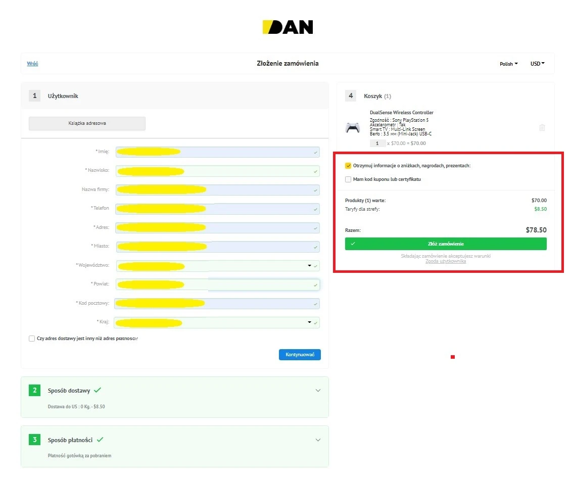 Moduły ogółem - 1