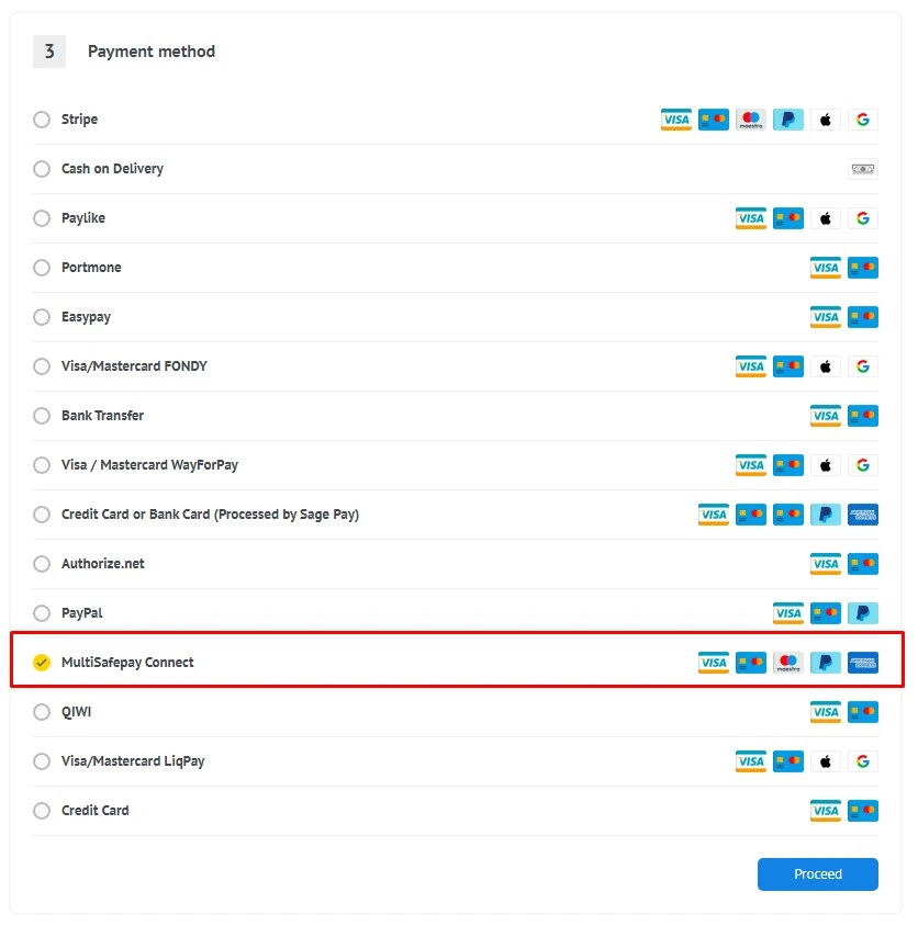 Multisafepay payment module - 3
