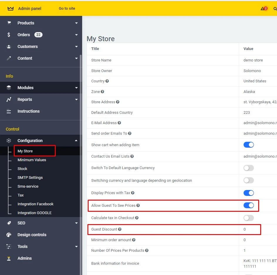 Extra charge or price hiding for guests - 1