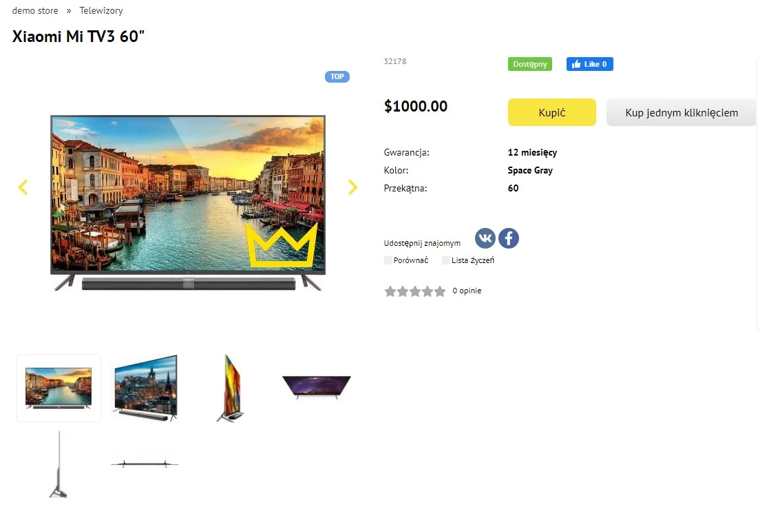Wtyczka Nieograniczona liczba zdjęć towaru - na platformie do szybkiego tworzenia sklepów internetowych osCommerce Solomono - 2 Nieograniczona liczba zdjęć towaru - 2
