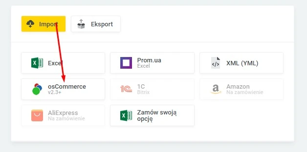 Migracja bazy danych (osCommerce) - 2
