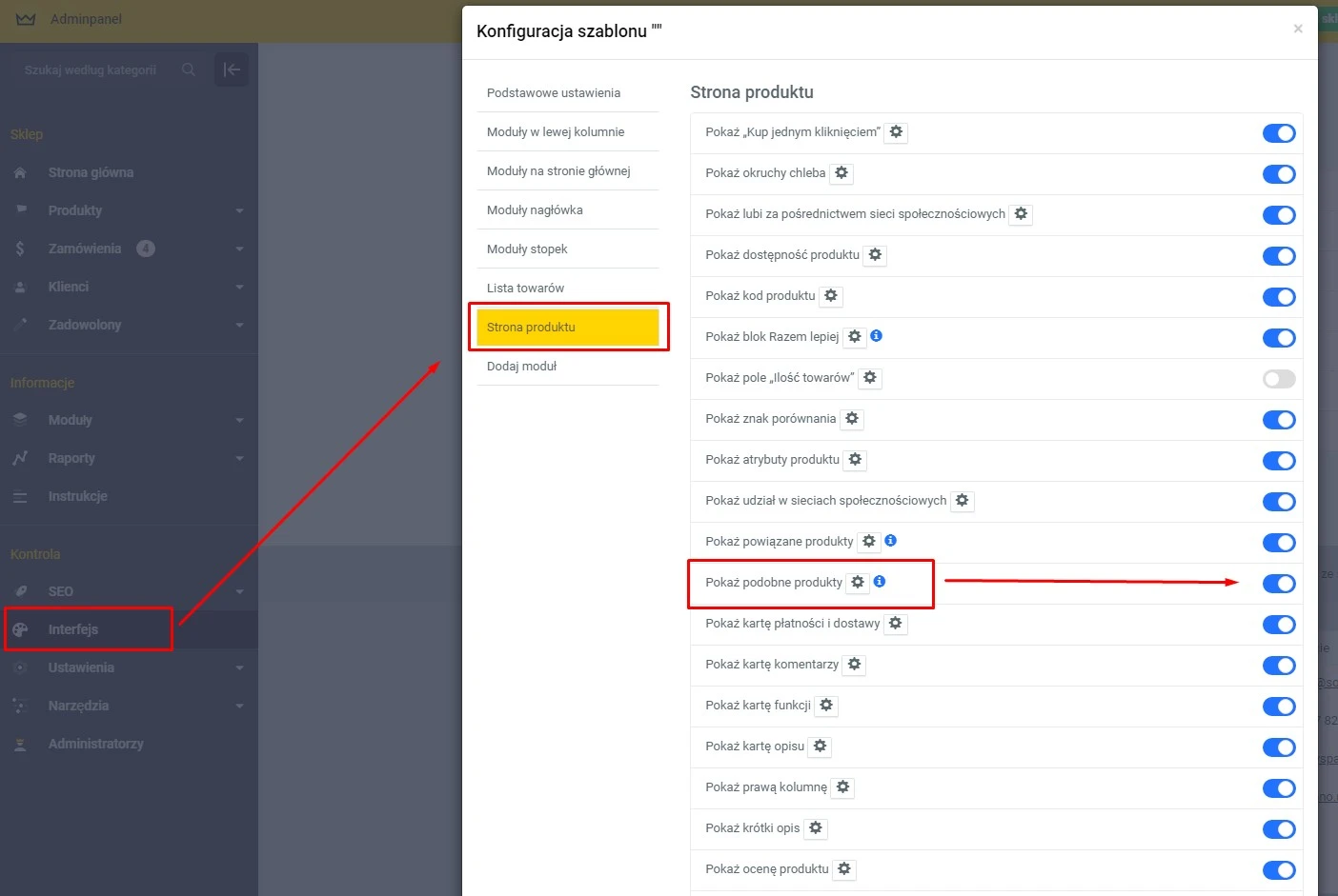 Wtyczka Blok "Podobne produkty" - na platformie do szybkiego tworzenia sklepów internetowych osCommerce Solomono - 2 Blok "Podobne produkty" - 2