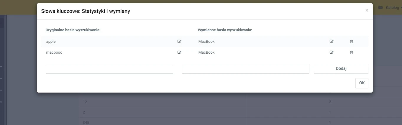 Statystyki zapytań wyszukiwarek - 2