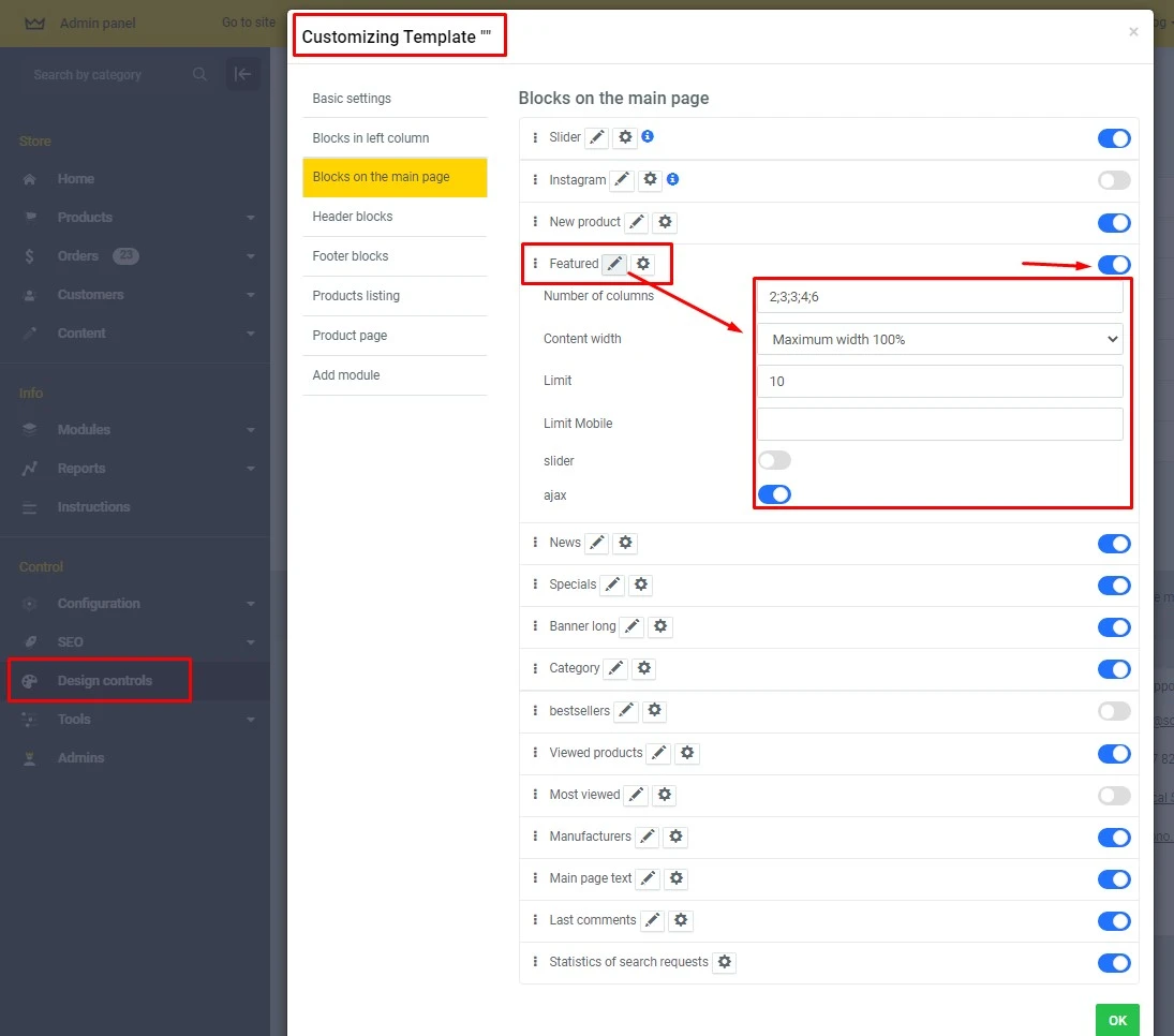 Featured products - 3