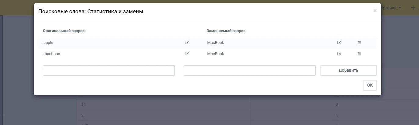 Статистика поисковых запросов - 2