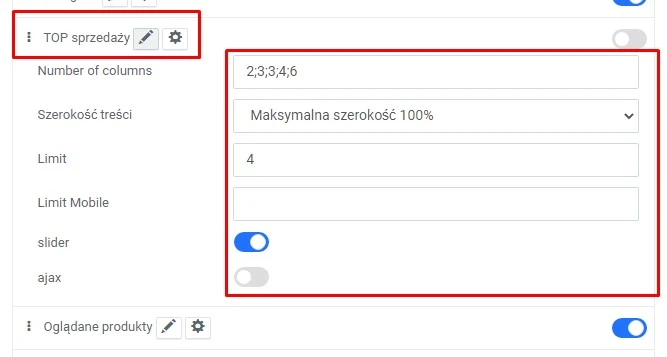 Wtyczka Najpopularniejsze produkty - na platformie do szybkiego tworzenia sklepów internetowych osCommerce Solomono - 3 Najpopularniejsze produkty - 3